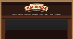 Desktop Screenshot of hacienda-jesteburg.de