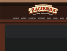 Tablet Screenshot of hacienda-jesteburg.de